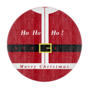 Santa Claus Christmas Cutting Board