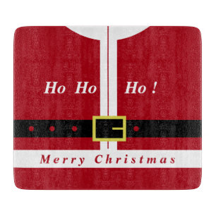 Santa Claus Christmas Cutting Board