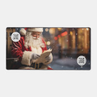 Santa Claus Christmas Desk Mat Mouse Pad