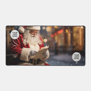 Santa Claus Christmas Desk Mat Mouse Pad