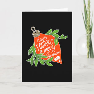 Santa Claus Christmas Geek Funny Love Gift Idea Card