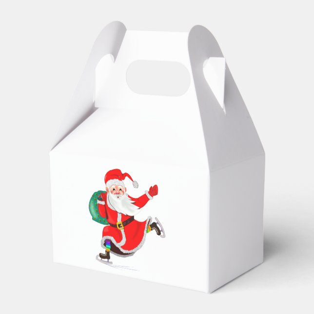 Santa Claus Christmas Gift Box (Back Side)