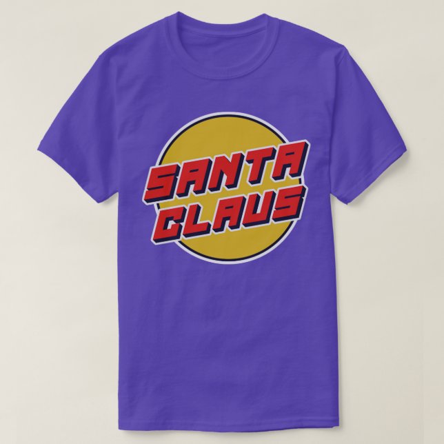 Santa Claus Christmas Gift T-Shirt (Design Front)