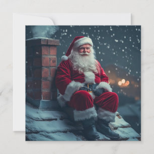 Santa Claus Christmas Greeting Card