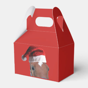 Santa Claus Christmas Horse Favour Box