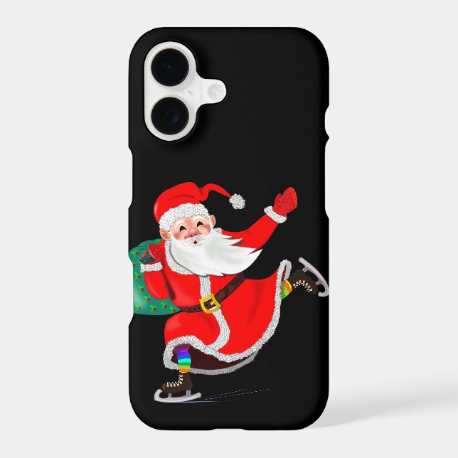 Santa Claus Christmas iPhone Cases Custom Colour (Back)