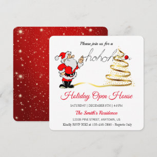 Santa Claus, Christmas magic Holiday Card
