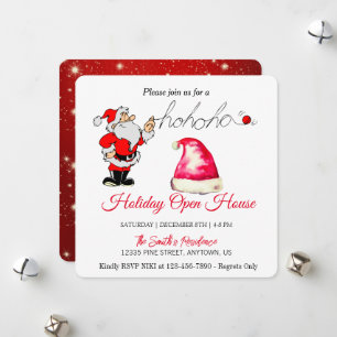 Santa Claus, Christmas magic Holiday Card