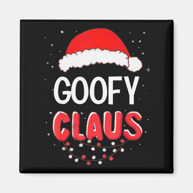 Santa Claus Christmas Matching Costume  Magnet (Front)