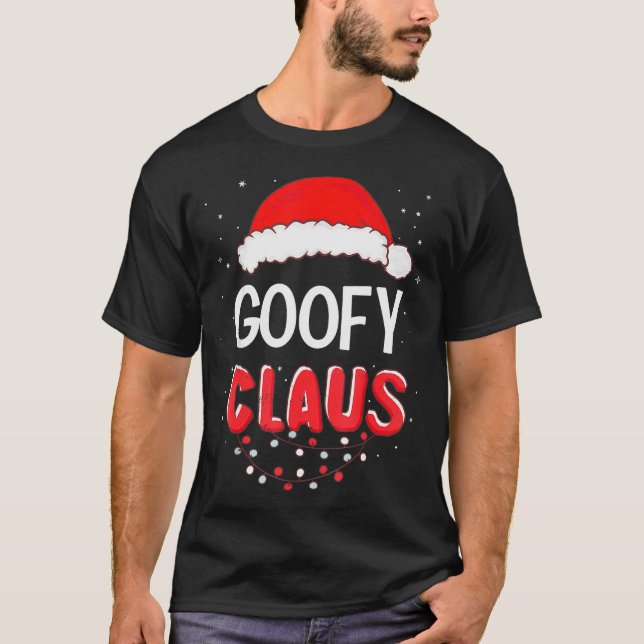 Santa Claus Christmas Matching Costume  T-Shirt (Front)