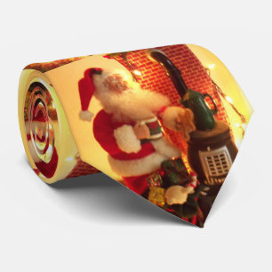Santa Claus Christmas Men's Tie