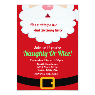 kids christmas party invitation