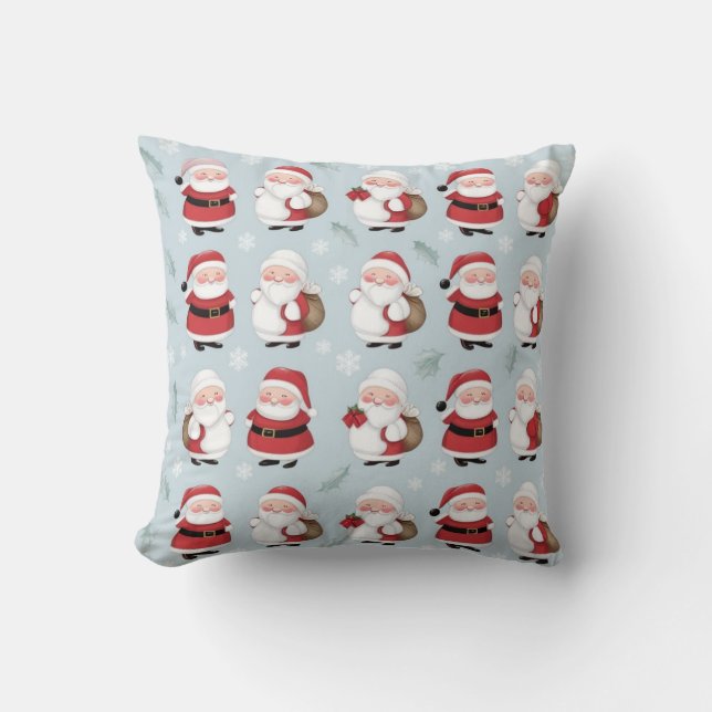 Santa Claus Christmas pillows (Front)
