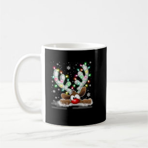 Santa Claus Christmas Rudolph Reindeer Red Nosed R Coffee Mug