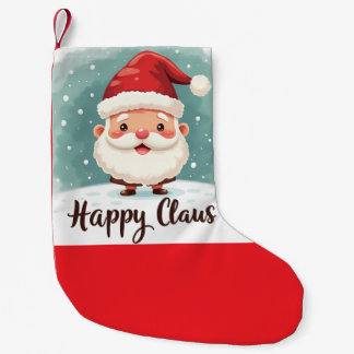 santa claus christmas stocking