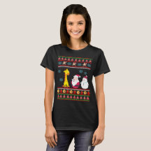 Santa Claus Christmas Ugly Sweater T-Shirt
