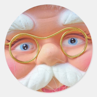 Santa Claus Classic Round Sticker