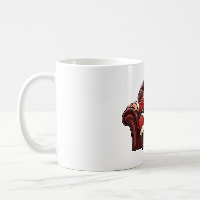 Santa Claus Coffee Mug (Left)