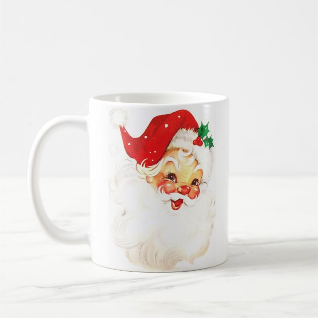 santa claus coffee mug (Left)