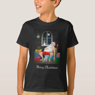 Santa Claus Coffee Time T-Shirt