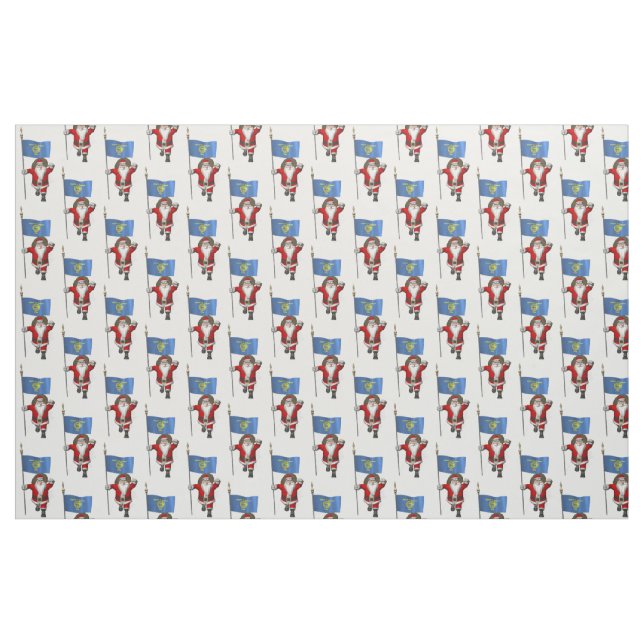 Santa Claus Comes To Oregon Fabric (Fat Quarter)