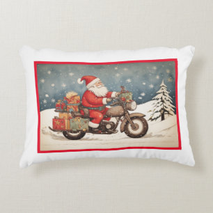 Santa Claus Coming To Town Decorative Cushion