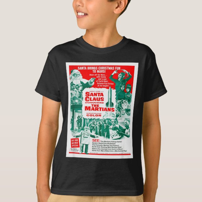 Santa Claus Conquers The Martians  T-Shirt (Front)