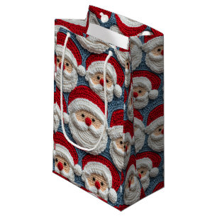 Santa Claus crochet pattern Small Gift Bag