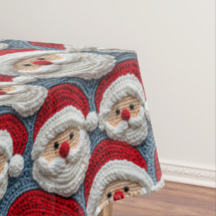 Santa Claus crochet pattern Tablecloth