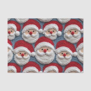 Santa Claus Crochet Pattern Tissue Paper