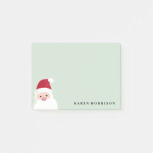 Santa Claus Customisable Holiday Post It Post-it Notes