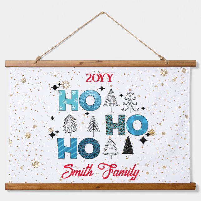 Santa Claus Customise Hanging Tapestry (Front)