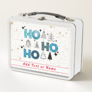 Santa Claus Customise Metal Lunch Box