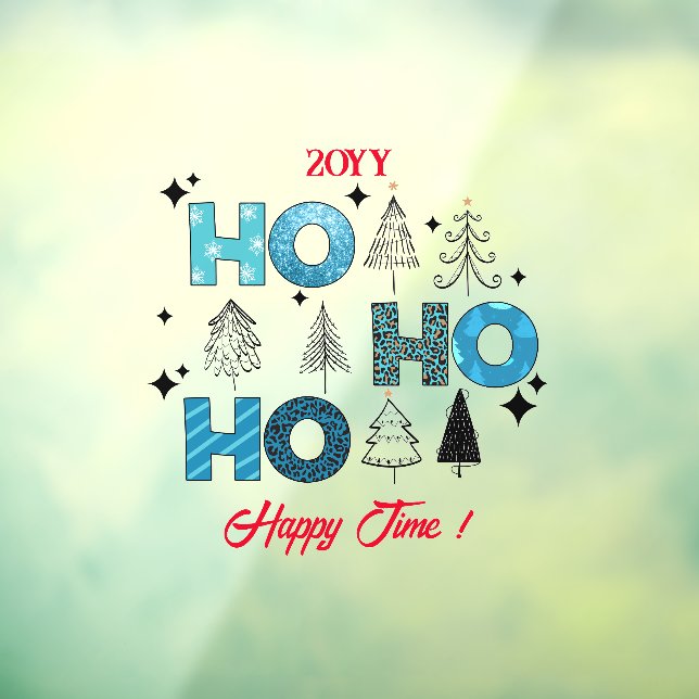 Santa Claus Customise Window Cling (Sheet 3)