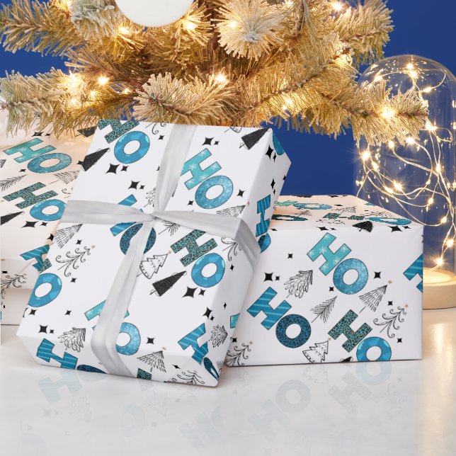 Santa Claus Customise Wrapping Paper (Holidays)