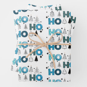 Santa Claus Customise Wrapping Paper Sheet