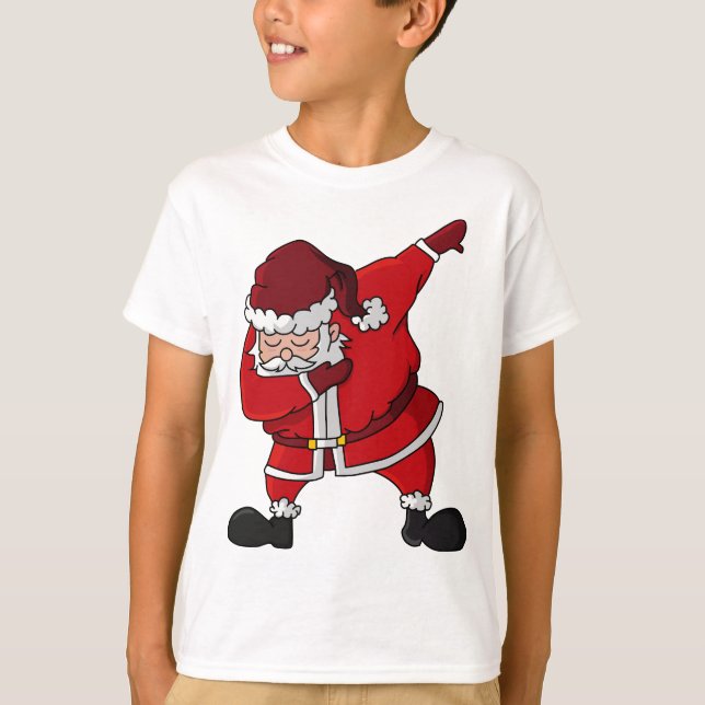 santa claus dab T-Shirt (Front)
