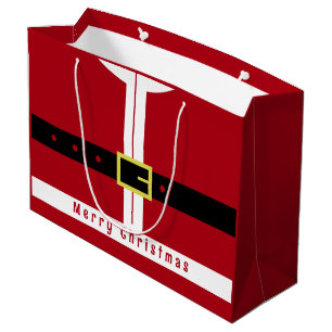 Santa Claus Design Funny Christmas Gift Bag