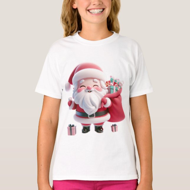 Santa claus design T-Shirt (Front)