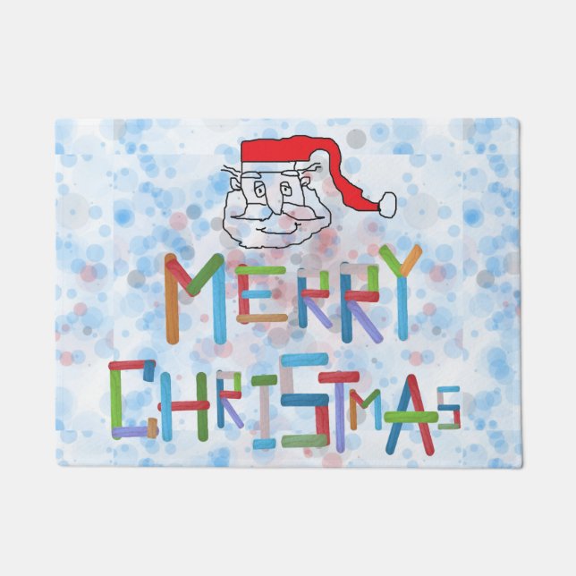 Santa Claus Door Mat (Front)