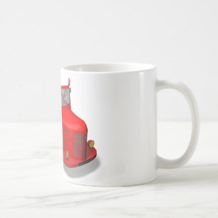 Santa Claus Driving A Fire Truck Coffee Mug