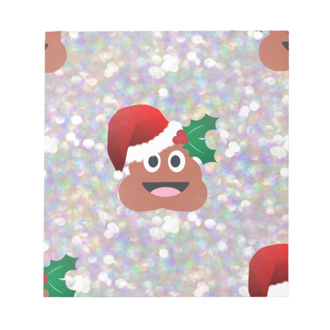 santa claus emoji notepad (Front)