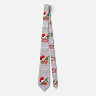 santa claus emoji tie