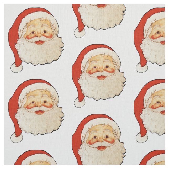 Santa Claus Fabric (Swatch)
