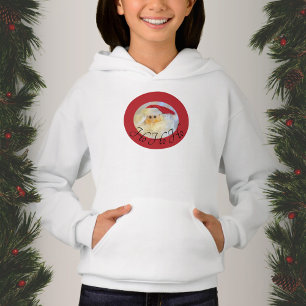 Santa Claus Face Ho Ho Ho Cute Christmas