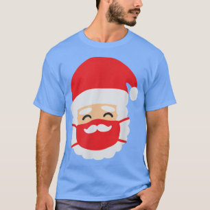 SANTA CLAUS FACE MASK NICHOLAS NIKOLAUS CHRISTMAS T-Shirt
