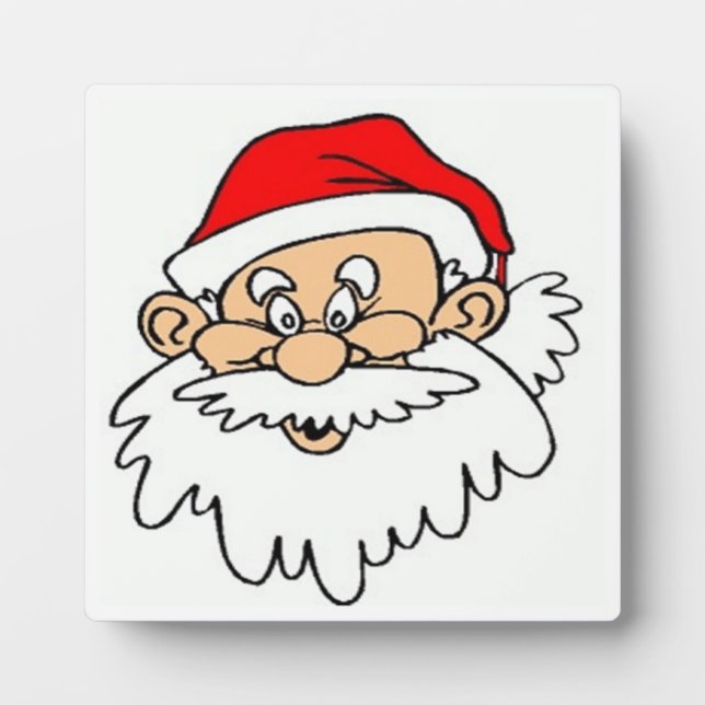 SANTA CLAUS FACE PLAQUE (Front)