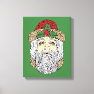 Santa Claus/Father Christmas  Canvas Print