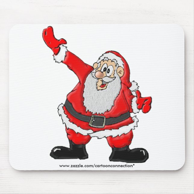 Santa Claus, Father Christmas Gifts Mouse Mat (Front)