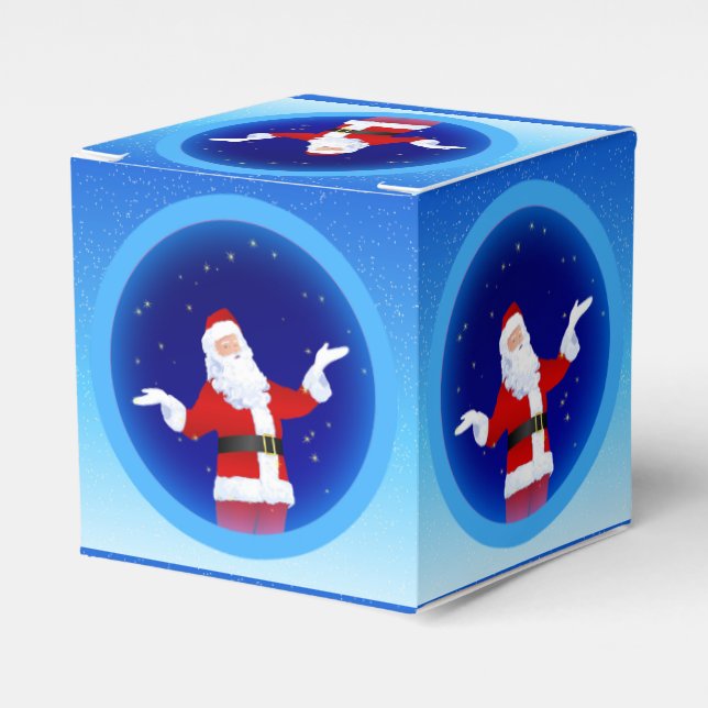 Santa Claus Favour Box (Front Side)